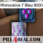 Rhinocéros 7 Bleu 9000 37